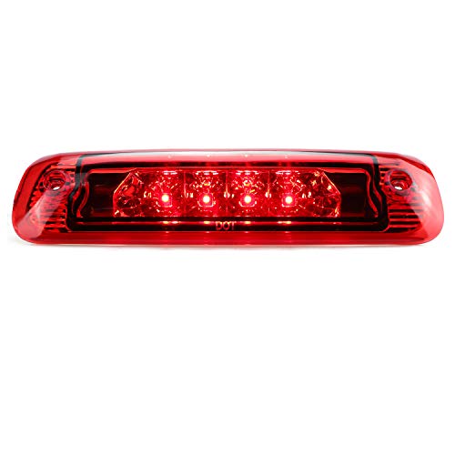 LED 3rd Third Tail Brake Light Cargo Center High Mount Stop Light for 19972001 Jeep Cherokee Red Lens