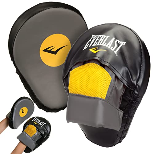 Grey Everlast Mantis Boxing Mitts