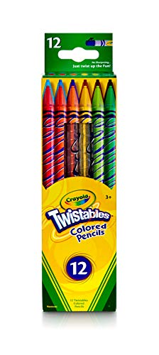 Crayola Twistables Colored Pencils 12 ct School Supplies Coloring Gifts for Kids Ages 3  up