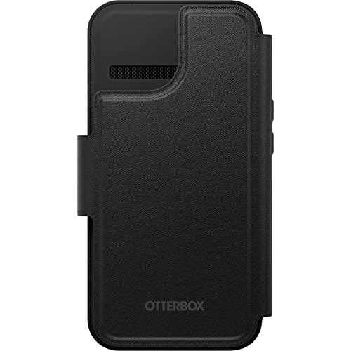 OtterBox Detachable Folio Wallet Case Sold Separately for MagSafe  iPhone 14  SHADOW Black