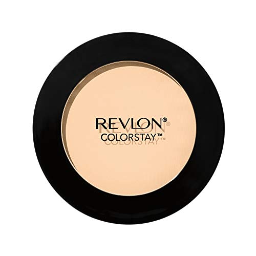 Revlon ColorStay Pressed Powder Longwearing Oil Free Fragrance Free Noncomedogenic Face Makeup Banana 100