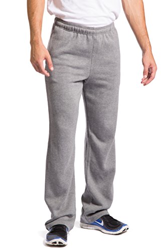 Relaxed Fit  Enhanced FIT Fishers Finery Mens EcoFleece Casual Sweatpant with Pockets