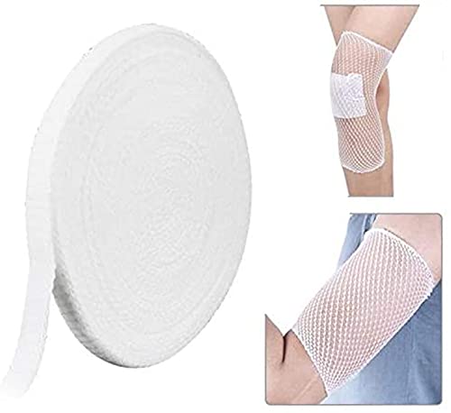 Salmue 10M Tubular Bandage Elastic Net Dressing Breathable Tubular Gauze Stretch Bandage Firstaid Dressing Wrap Retainer for Wound Dressing39s Restraint 2