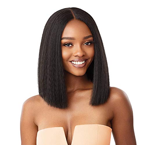 Outre Pre Plucked HD Transparent Lace Front Wig ANNIE BOB 12 1B