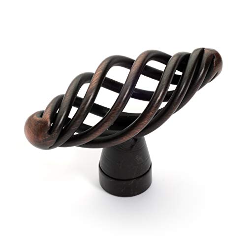 Dynasty Hardware Super Saver K8142610B Birdcage Cabinet Knob Aged Oil Rubbed Bronze