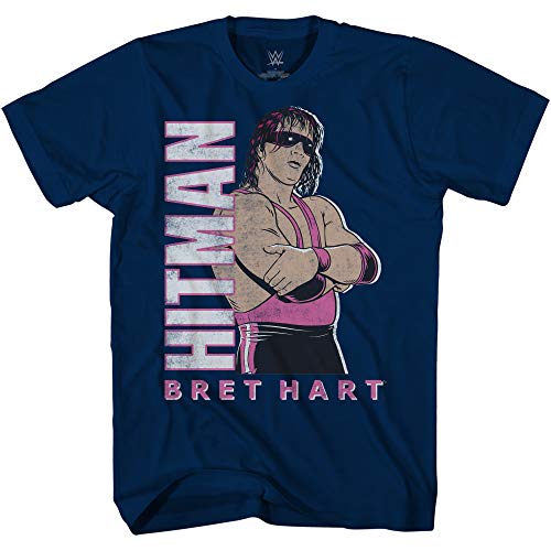 WWE WCW Bret Hart Shirt  Bret The Hitman Hart  The Hearthrob  WWF World Heavyweight Chamption Bret Hart TShirt