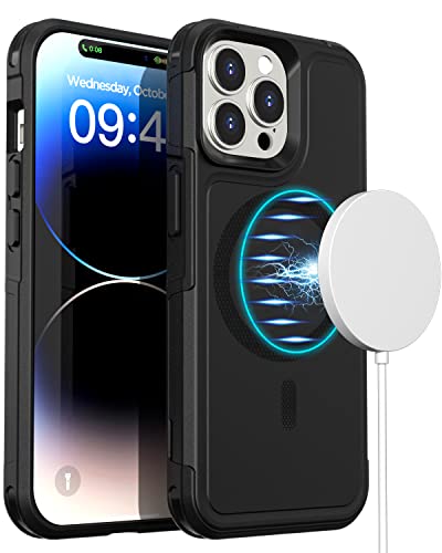 AICase BeltClip Holster Case for iPhone 14 Pro Max Case 67with Glass ProtectorHeavy Duty Drop Protection Full Body Rugged ShockproofDustProof Military Grade Tough Durable for iPhone 14 Pro Max