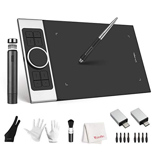 WirelessDrawing Tablet XPPEN DECO 03 GraphicsTablet with Pressure 8192 Level Battery Free Pen Dial Knob 6 Express Keys Work for Creation  Gimp on Windows111087 Mac iOS 1010 aboveChromebook