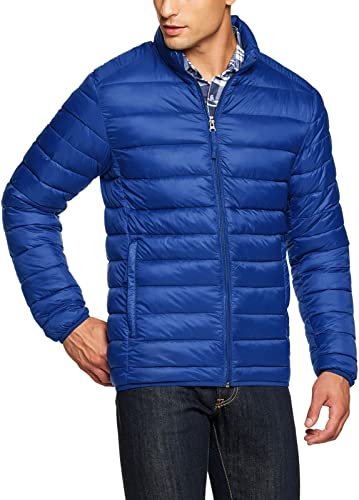 TSLA Men39s Lightweight Packable Accent Puffer Jacket WaterResistant Winter Jackets