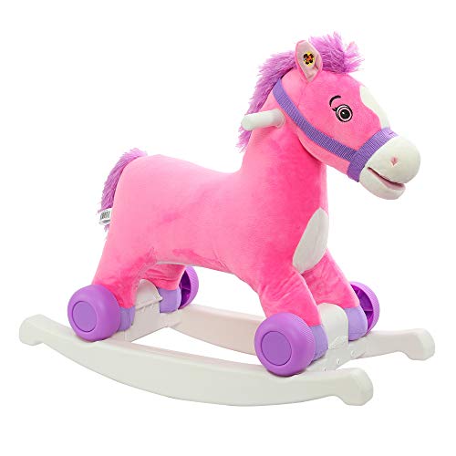 Pink Rockin Rider Candy Convertible Pony RideOn