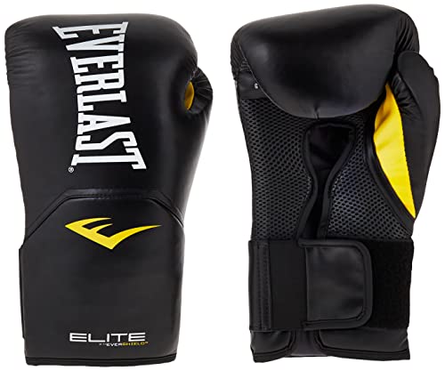 Everlast Elite Pro Style Training Gloves Black 14 oz