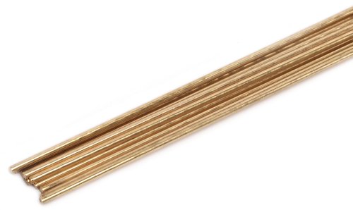 Forney 47300 Gas Brazing Rod Bare Brass 18 x 18 10 Pack