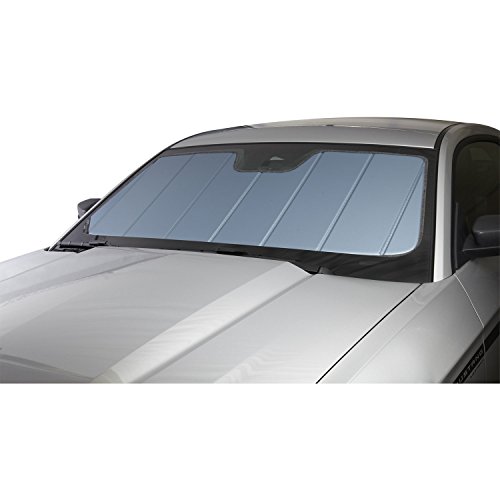 Covercraft UVS100 Custom Sunscreen  UV10966BL  Compatible with Select CadillacChevroletGMC Models Blue Metallic