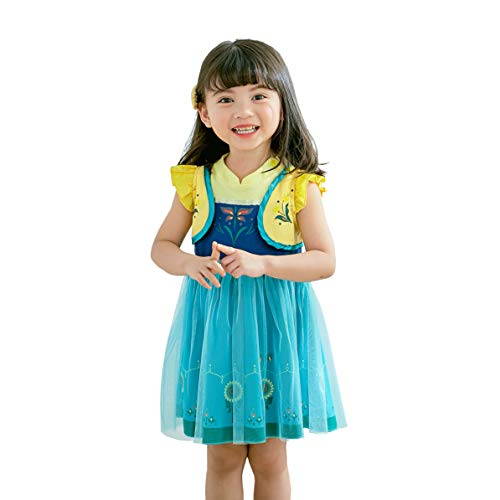 Dressy Daisy Princess Dress Up Clothes Halloween Fancy Party Tulle Skirt Summer Outfit for Baby  Toddler Girls