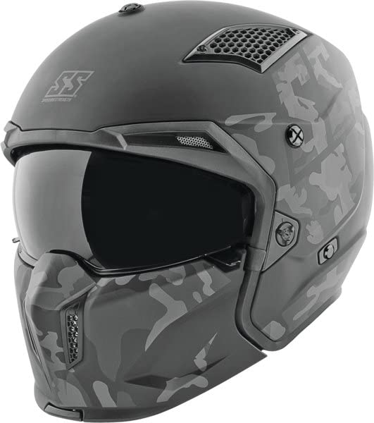 Speed and Strength SS2400 Call To Arms Helmet BlackCamo Small