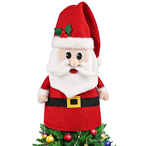 DFantiX Reindeer Tree Topper 334 Inch Large Christmas Tree Topper Reindeer Hugger Xmas Christmas Tree Decorations Christmas Holiday Home Décor