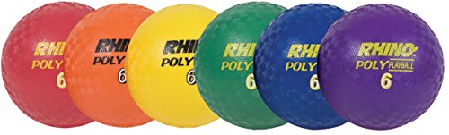 Champion Sports Rhino Skin Poly Playground Ball Sets  Available in Mulitple Colors and Sizes