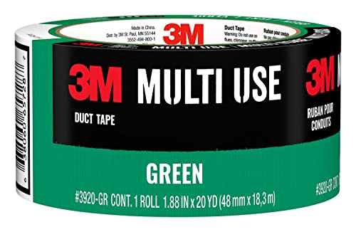 3M 3920BK Multi Use Colored Duct Tape 20 Yards Black