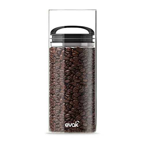 Small Prepara Evak Container with Gloss Black Handle for Storage