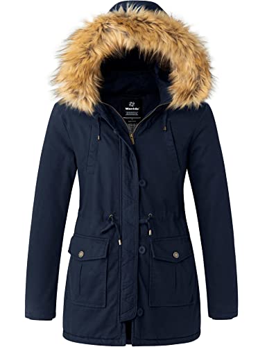 Thicker Puffer Coat by Wantdo FurLined Coat for Women this Winter