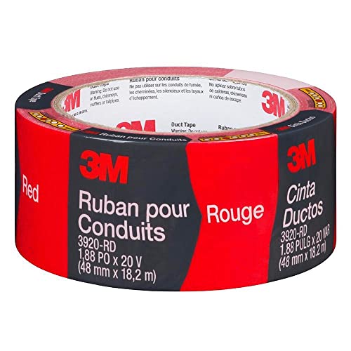 3M 3920BK Multi Use Colored Duct Tape 20 Yards Black