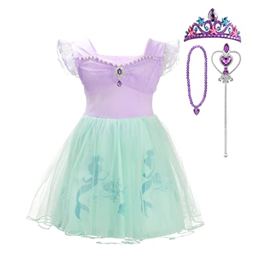 Dressy Daisy Princess Dress Up Clothes Halloween Fancy Party Tulle Skirt Summer Outfit for Baby  Toddler Girls