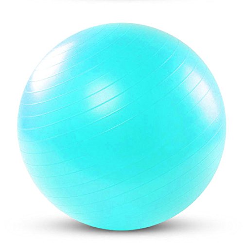 Silfrae 556575cm Yoga Ball Exercise Ball AntiSlip  AntiBurst Pilate Balance Ball with Pump for Fitness Home and Office