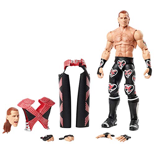 WWE Ultimate Edition Action Figure 6inch Collectible with Interchangeable Entrance Gear Extra Heads  Swappable Hands for Ages 8 Years Old  Up