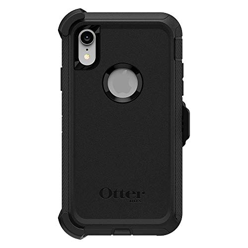 OTTERBOX DEFENDER SERIES SCREENLESS EDITION Case for iPhone Xr  Retail Packaging  BLACK