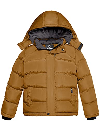 Stylish and Functional Boys Puffer Jacket for Cold Weather with Removable Hood