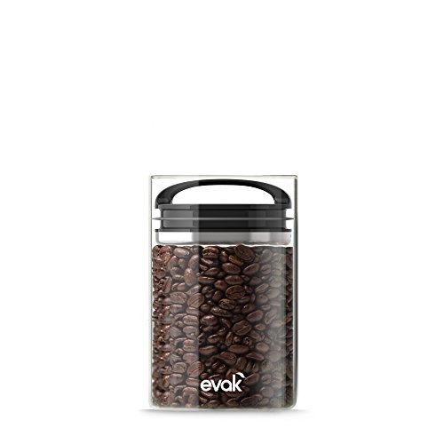 Small Prepara Evak Container with Gloss Black Handle for Storage