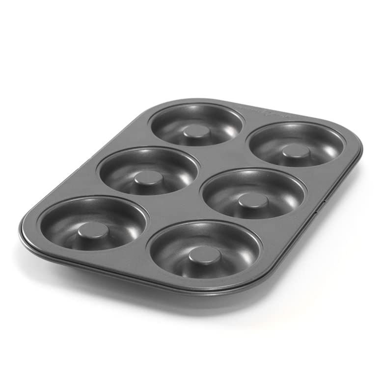 Nordic Ware 6 Cavity Donut Pan Metal