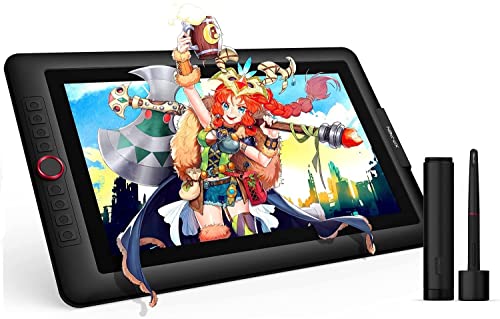 XPPen Drawing Monitor Artist12 Pro Pen Display Line Friends Edition Drawing Tablet for Digital Drawing Beginner and AnimationTilt Support 8192 Levels Pressure Sensitivity