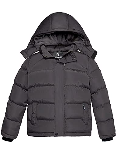 Stylish and Functional Boys Puffer Jacket for Cold Weather with Removable Hood