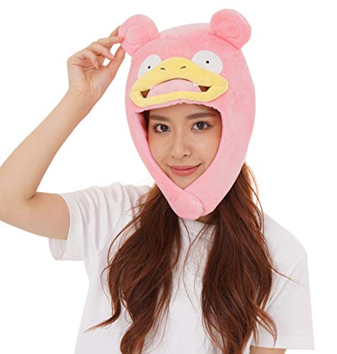 SAZAC Kigurumi Hat  Pokemon  Slowpoke  Cozy Costume Beanie Cap  Adult Size