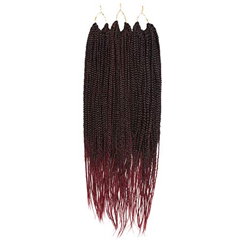 Ombre Senegalese Twist Crochet Hair Ponytail Small Senegalese Micro Twist Crochet Hair Braids Dreadlock Pony Tail HipHop Braiding Hair Extension 12StrandsPack 24In 2packsBlackBlueYellowOrange