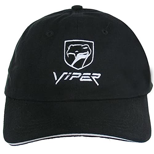 Dodge Viper Sneaky Pete Hat for Men BlackWhite