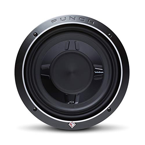 Subwoofer with two ohms and a teninch Rockford Fosgate P3SD210 Punch P3S driver