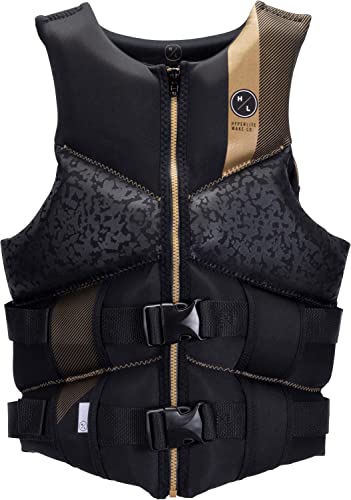 Hyperlite Domain CGA Womens Wakeboard Vest BlackGold Sz XS