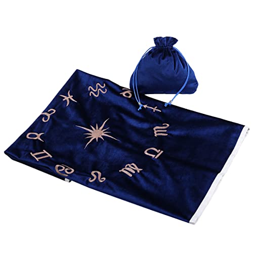 BLESSUME Tarot Tablecloth with Carrying Case