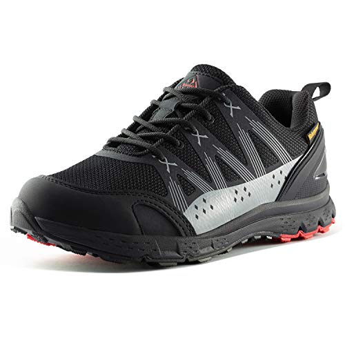 Wantdo Men39s Waterproof Hiking Shoes Low Top Waterproof Hiking Boots Lightweight Trekking Shoes