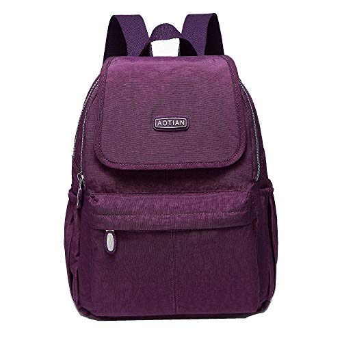 AOTIAN Small Lightweight Nylon Casual Travel Hiking Daypack Backpack for Girls and Women  9 Liters