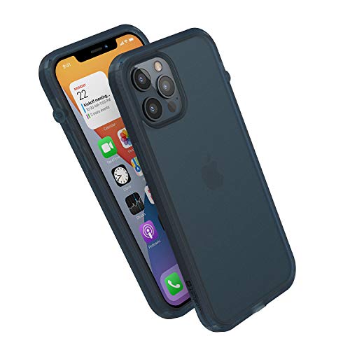 Influence Series Case Designed for iPhone 12 Pro Max Patented Rotated Mute Switch 10ft Drop Proof Compatible with MagSafe Crux Accessories Attachment System  Tactical Blue