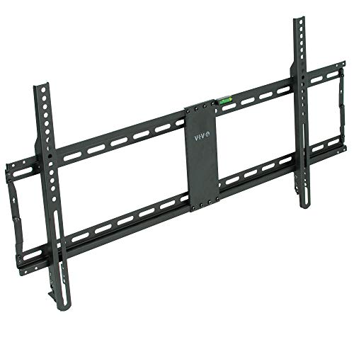 VIVO Ultra Heavy Duty TV Wall Mount for 43 to 90 inch Screens Large Fixed Mount Fits up to 800x400mm VESA Black MOUNTVW090F