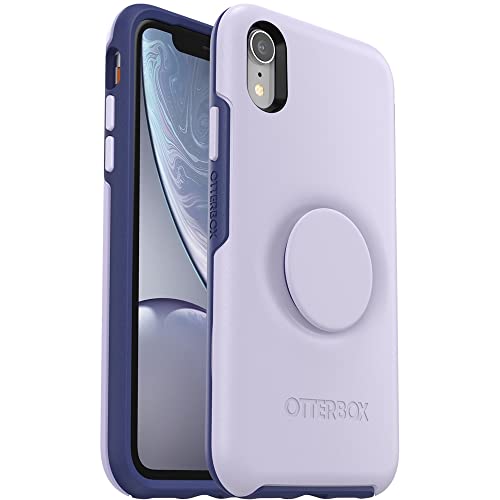 OtterBox  Pop Symmetry Series Case for iPhone XR Only  Retail Packaging  Lilac Dusk