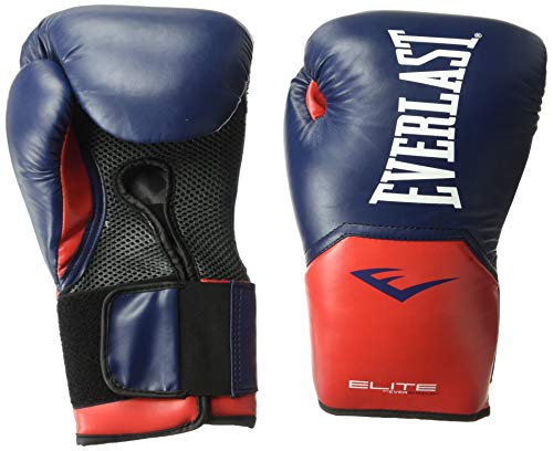 Everlast Elite Pro Style Training Gloves BlueRed 14 oz