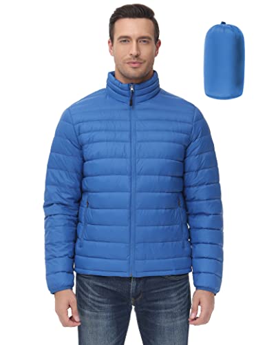 Royal Matrix Men39s Down Puffer Jacket Winter Packable Puffer Jacket Lightweight Down Jacket Warm Puffy Jacket