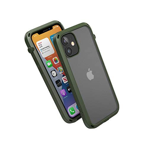 Catalyst Influence Series Case Designed for iPhone 12 Pro Max Patented Rotated Mute Switch 15ft Drop Proof Crux Accessories Attachment System Tactical Clear