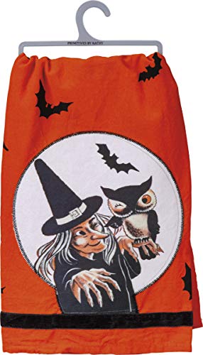 Primitives by Kathy RetroInspired Throw Pillow 1 Count Pack of 1 Happy Halloween