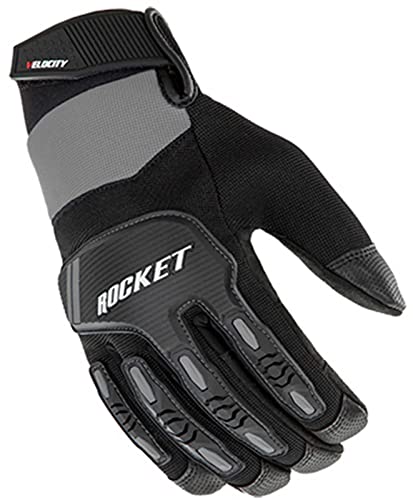 Joe Rocket Men39s Velocity 30 Glove SilverBlack LG